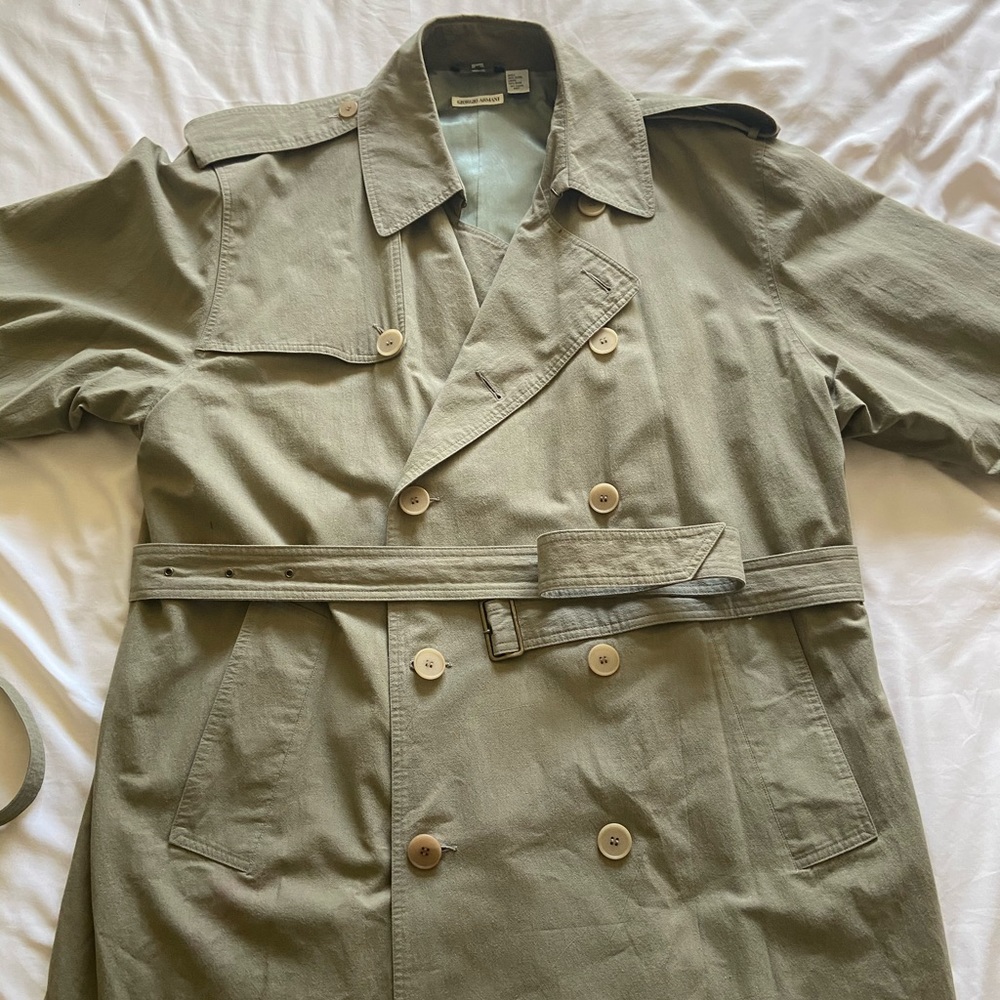 Giorgio Armani Trench fiat / overcoat